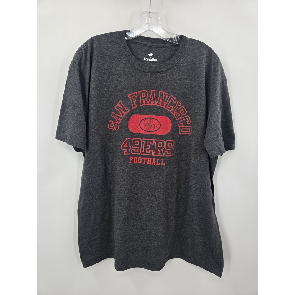 San Francisco 49ers Tshirt Mens Xl Fanatics Grey